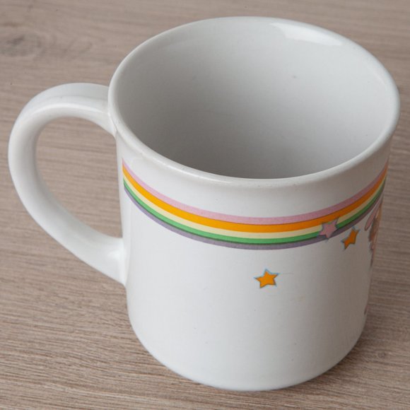 VTG 80s Wallace Berrie Pegasus Rainbow Butterfly Coffee Mug 1982 Fantasy #4907 - Picture 14 of 16